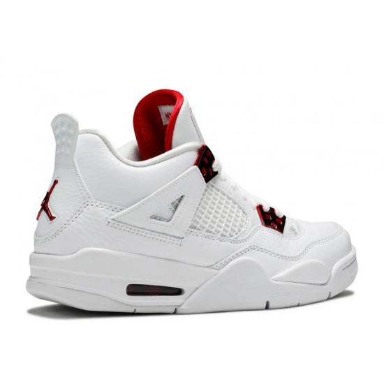 AIR JORDAN 4 RETRO GS RED METALLIC 408452 112