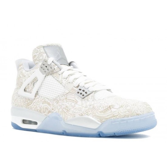 AIR JORDAN 4 RETRO LASER White 705333 105