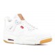 LEVIS X AIR JORDAN 4 RETRO GS WHITE DENIM aq9103 100