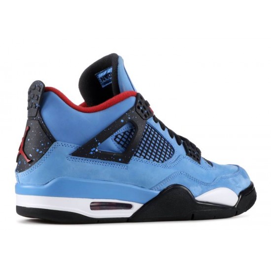 TRAVIS SCOTT X AIR JORDAN 4 RETRO CACTUS JACK 308497 406