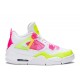 AIR JORDAN 4 RETRO GS LEMON VENOM cv7808 100