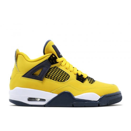 AIR JORDAN 4 RETRO GS LIGHTNING 2021 408452 700