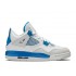 AIR JORDAN 4 RETRO GS MILITARY BLUE 2012 408452 105