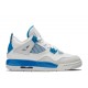 AIR JORDAN 4 RETRO GS MILITARY BLUE 2012 408452 105