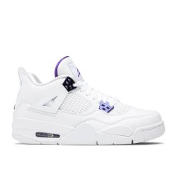 AIR JORDAN 4 RETRO GS PURPLE METALLIC 408452 115