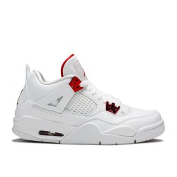 AIR JORDAN 4 RETRO GS RED METALLIC 408452 112