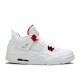 AIR JORDAN 4 RETRO GS RED METALLIC 408452 112