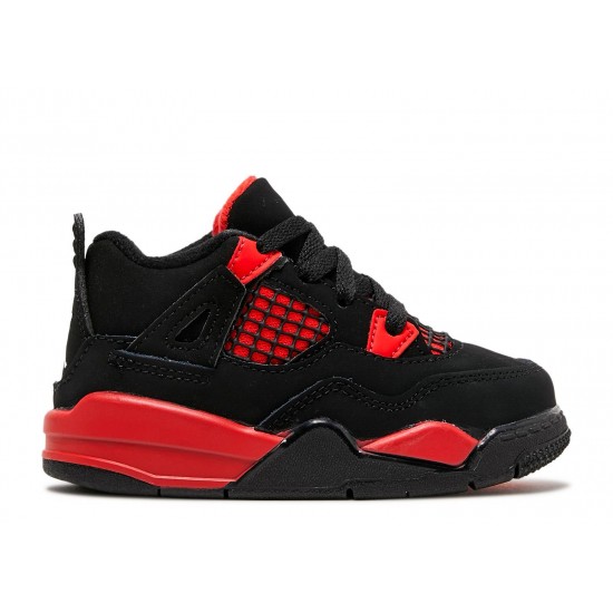 AIR JORDAN 4 RETRO TD RED THUNDER bq7670 016