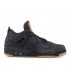 LEVIS X AIR JORDAN 4 RETRO BLACK DENIM ao2571 001