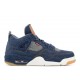 LEVIS X AIR JORDAN 4 RETRO DENIM ao2571 401