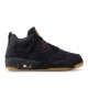 LEVIS X AIR JORDAN 4 RETRO GS BLACK DENIM aq9103 001