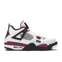 PARIS SAINT-GERMAIN X AIR JORDAN 4 RETRO GS BORDEAUX cz6509 100