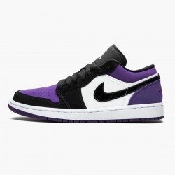 Nike Jordan 1 Low Court Purple 553558-125 AJ1 Shoes