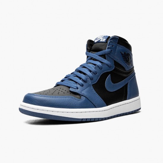 Nike Jordan 1 Retro High OG Dark Marina Blue 555088-404 AJ1 Shoes