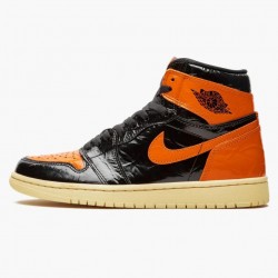 Nike Jordan 1 Retro Shattered Backboard BlackPale Vanilla Starfish 555088-028 AJ1 Shoes