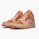 Nike Jordan 1 Mid Apricot Orange Apricot Agate Terra Blush DH4270-800 AJ1 Shoes