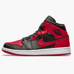 Nike Jordan 1 Mid Banned 2020 554724-074 AJ1 Shoes