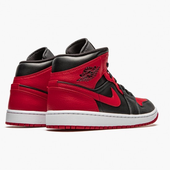 Nike Jordan 1 Mid Banned 2020 554724-074 AJ1 Shoes