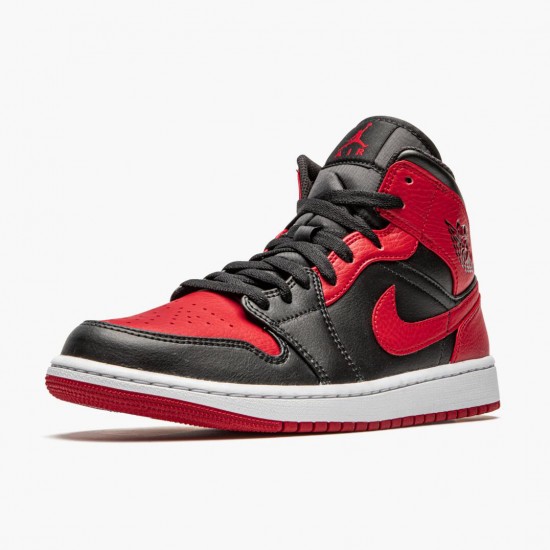 Nike Jordan 1 Mid Banned 2020 554724-074 AJ1 Shoes