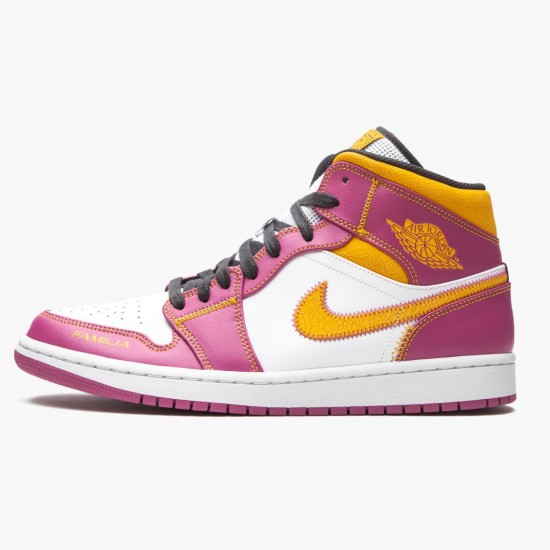 Nike Jordan 1 Mid Dia de los Muertos DC0350-100 AJ1 Shoes