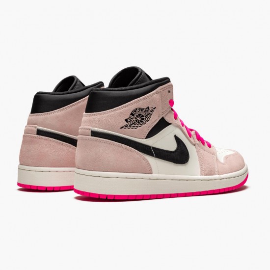 Nike Jordan 1 Mid Crimson Tint 852542-801 AJ1 Shoes