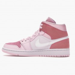 Nike Jordan 1 Mid Digital Pink CW5379-600 AJ1 Shoes