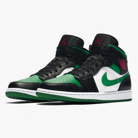 Nike Jordan 1 Mid Pine Green 554724-067 AJ1 Shoes