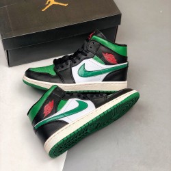 Nike Jordan 1 Mid Pine Green 554724-067 AJ1 Shoes