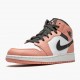 Nike Jordan 1 Mid Pink Quartz 555112-603 AJ1 Shoes