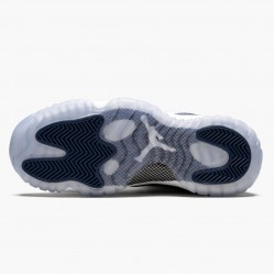 Nike Jordan 11 Low Navy Snakeskin CD6847-102 AJ11 Shoes