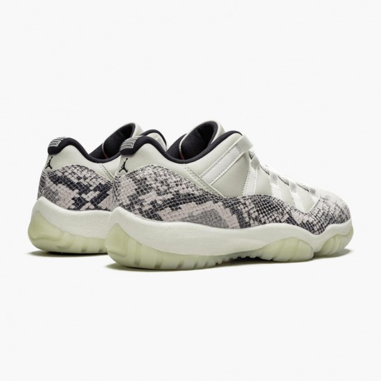 Nike Jordan 11 Retro Low Snake Light Bone CD6846-002 AJ11 Shoes