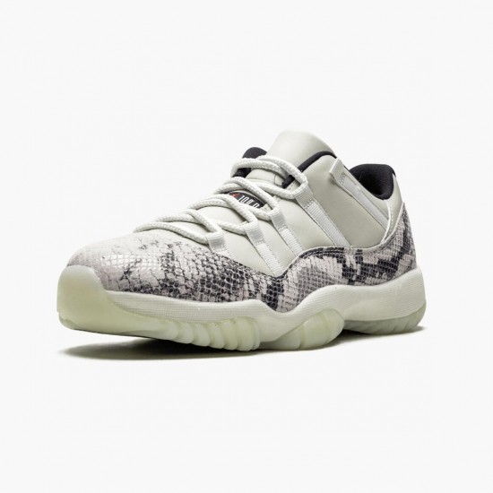 Nike Jordan 11 Retro Low Snake Light Bone CD6846-002 AJ11 Shoes