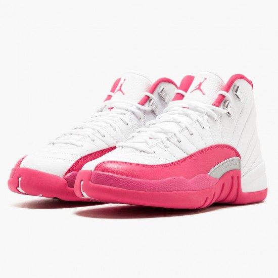 Nike Jordan 12 Retro Dynamic Pink 510815-109 AJ12 Shoes