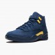 Nike Jordan 12 Retro Michigan BQ3180-407 AJ12 Shoes