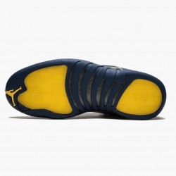 Nike Jordan 12 Retro Michigan BQ3180-407 AJ12 Shoes