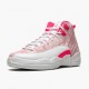 Nike Jordan 12 Retro GS Arctic Pink 510815-101 AJ12 Shoes