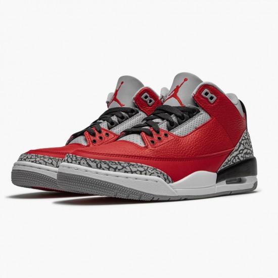 Nike Jordan 3 Retro Fire Red Cement CU2277-600 AJ3 Shoes