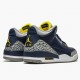 Nike Jordan 3 Retro Michigan AJ3-820064 AJ3 Shoes