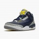 Nike Jordan 3 Retro Michigan AJ3-820064 AJ3 Shoes