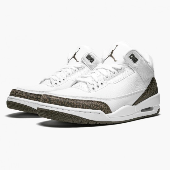 Nike Jordan 3 Retro Mocha 136064-122 AJ3 Shoes