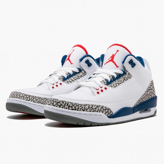 Nike Jordan 3 Retro OG True Blue 854262-106 AJ3 Shoes