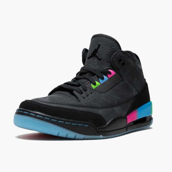 Nike Jordan 3 Retro Quai54 AT9195-001 AJ3 Shoes