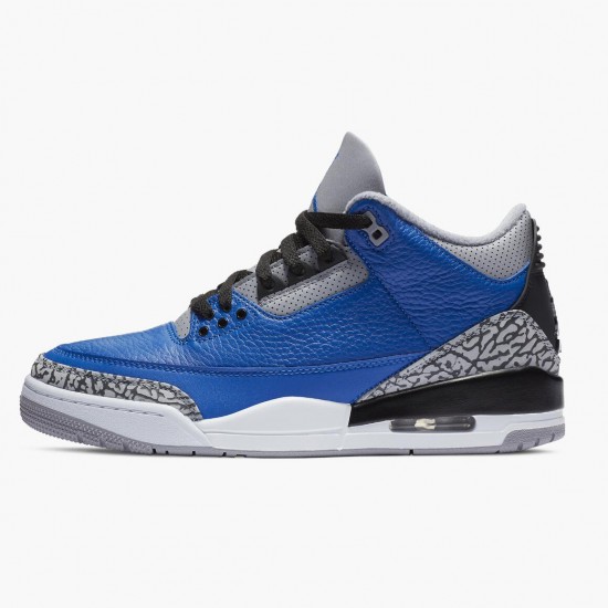 Nike Jordan 3 Retro Varsity Royal Cement CT8532-400 AJ3 Shoes