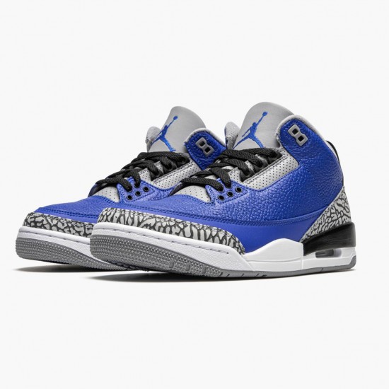 Nike Jordan 3 Retro Varsity Royal Cement CT8532-400 AJ3 Shoes