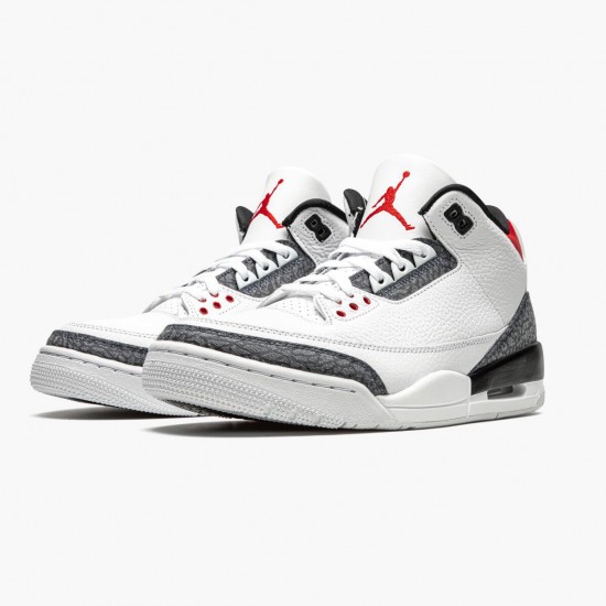 Nike Jordan 3 SE DNM Fire Red CZ6433-100 AJ3 Shoes