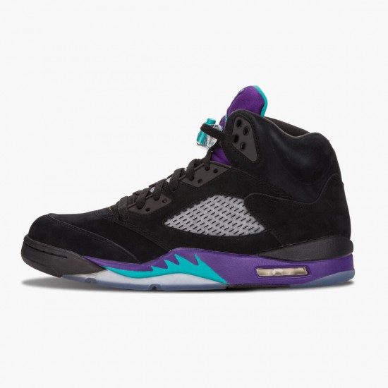 Nike Jordan 5 Retro Black Grape 136027-007 AJ5 Shoes