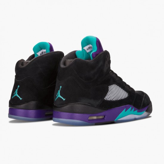 Nike Jordan 5 Retro Black Grape 136027-007 AJ5 Shoes