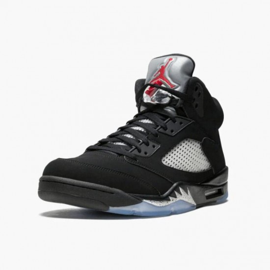 Nike Jordan 5 Retro Black 845035-003 AJ5 Shoes