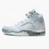 Nike Jordan 5 Retro Bluebird With Silver White DD9336-400 AJ5 Shoes