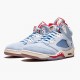 Nike Jordan 5 Retro Trophy Room Ice Blue CI1899-400 AJ5 Shoes